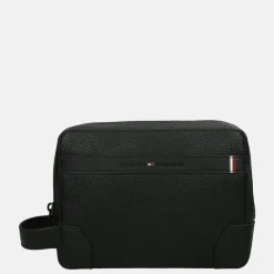 Toilettassen^Tommy Hilfiger Central toilettas black