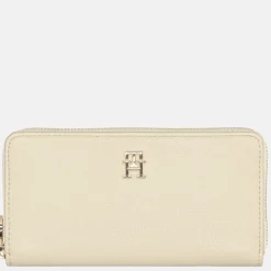 Dames Portemonnees^Tommy Hilfiger Distinct portemonnee large classic beige