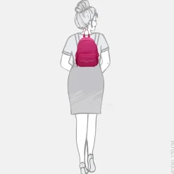 Vrijetijd Rugzakken^Tommy Hilfiger Established rugzak eccentric magenta
