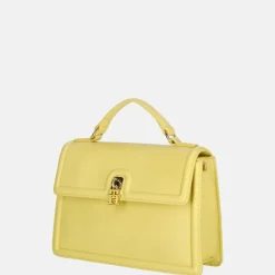 Handtassen^Tommy Hilfiger Eternity mini satchel handtas yellow