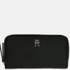 Dames Portemonnees^Tommy Hilfiger Idol ritsportemonnee large black