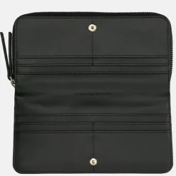 Dames Portemonnees^Tommy Hilfiger Idol ritsportemonnee large black
