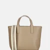 Shoppers^Tommy Hilfiger logotape shopper coastal taupe