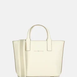 Shoppers^Tommy Hilfiger logotape shopper ivory petal