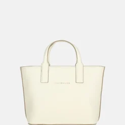 Shoppers^Tommy Hilfiger logotape shopper ivory petal