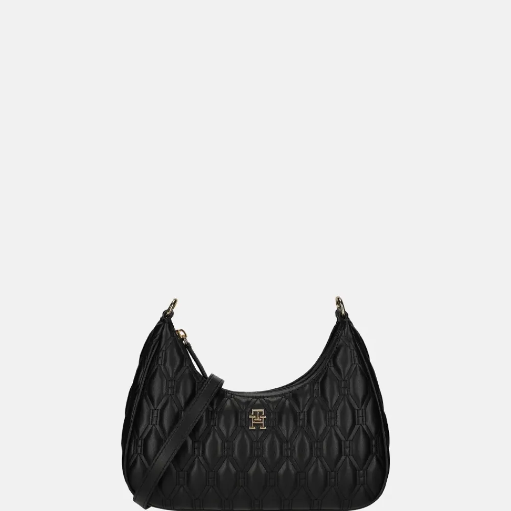 Crossbody Tassen^Tommy Hilfiger Refined crossbody quilted tas black