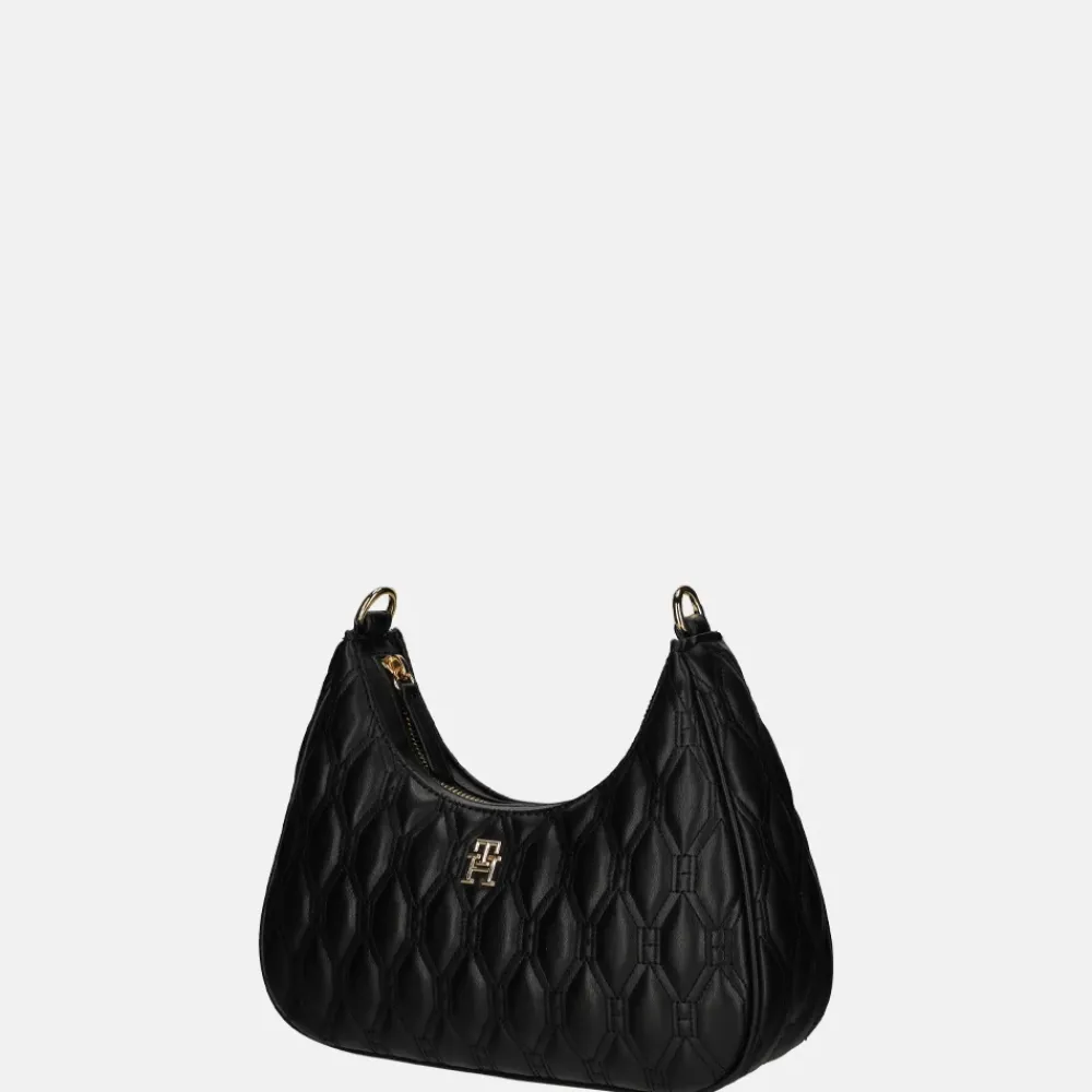 Crossbody Tassen^Tommy Hilfiger Refined crossbody quilted tas black