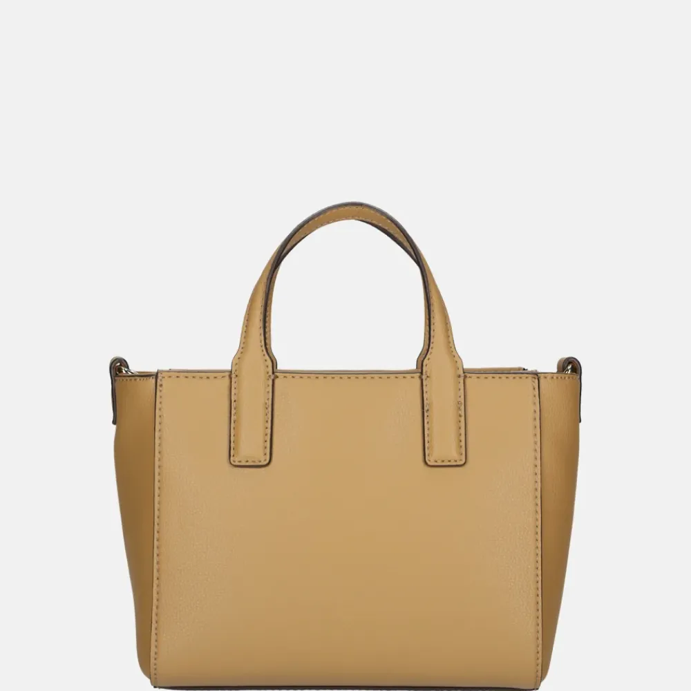 Handtassen^Tommy Hilfiger soft logo mini tote handtas safari canvas