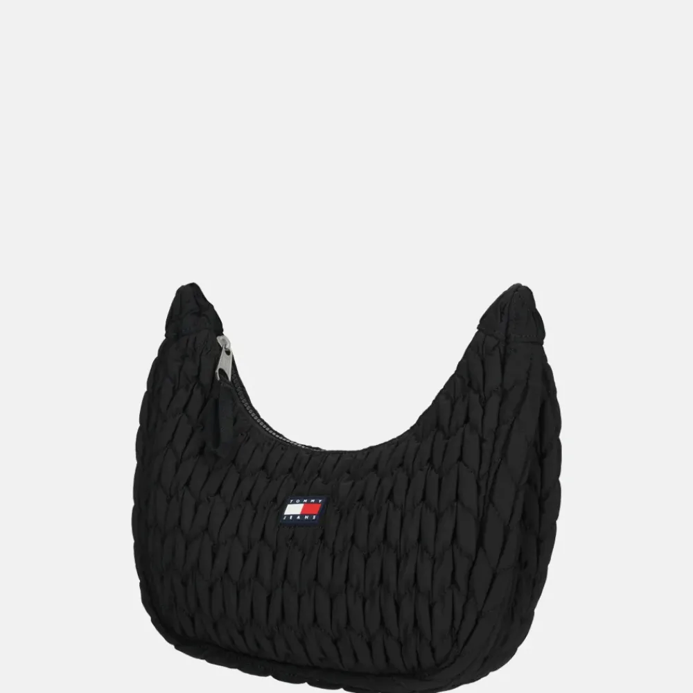 Schoudertassen^Tommy Hilfiger Urban guilted schoudertas black