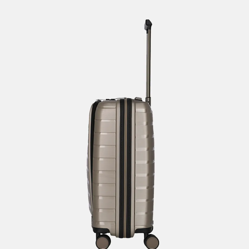 Handbagage Koffers^Travelite Air Base handbagage koffer 55 cm champagne