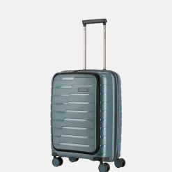 Handbagage Koffers^Travelite Air Base handbagage koffer 55 cm ice blue