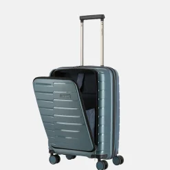 Handbagage Koffers^Travelite Air Base handbagage koffer 55 cm ice blue