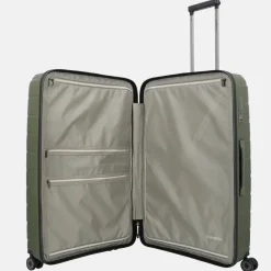 Handbagage Koffers^Travelite Air Base handbagage koffer 77 cm olive