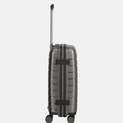 Handbagage Koffers^Travelite Air Base koffer 55 cm antraciet