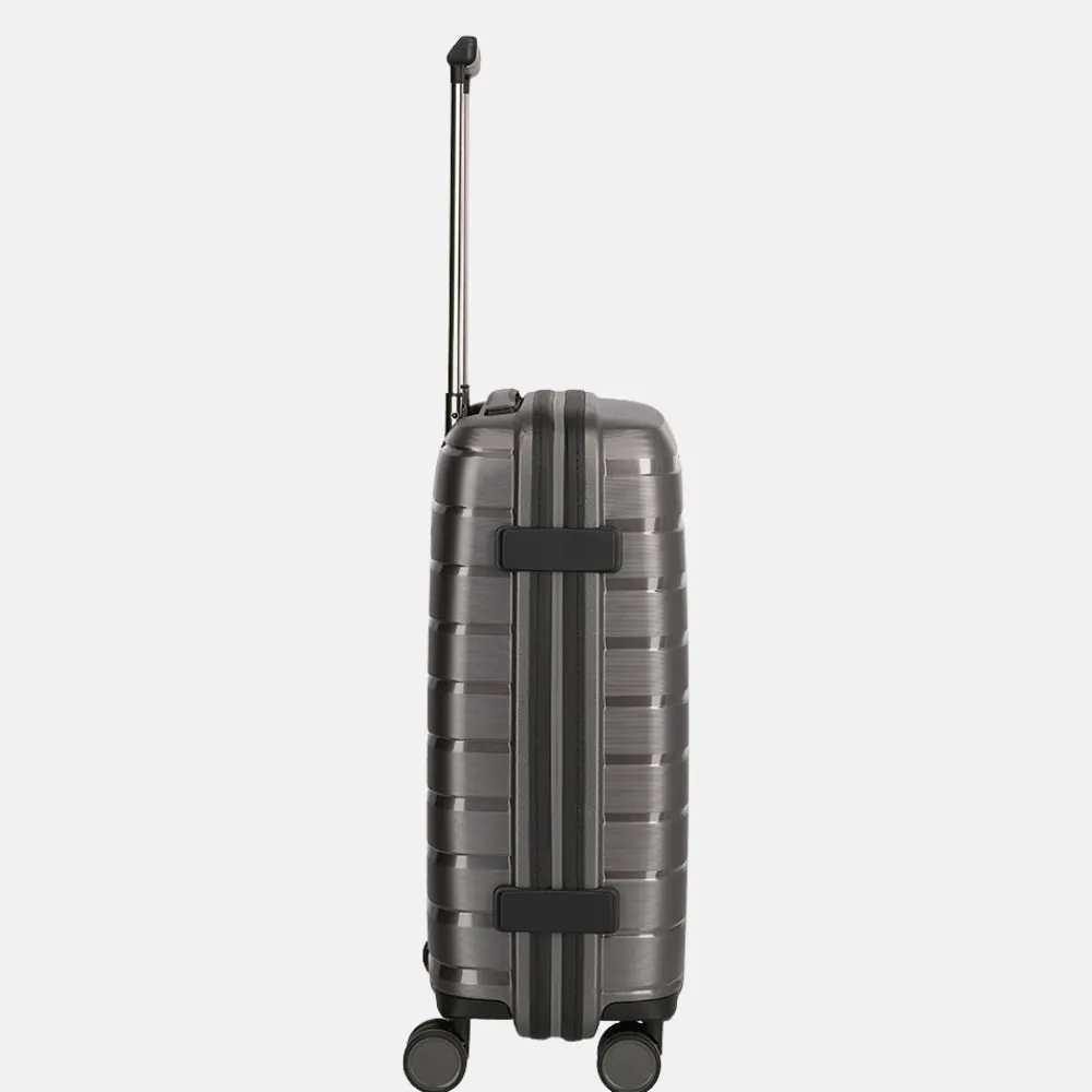 Handbagage Koffers^Travelite Air Base koffer 55 cm antraciet