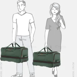 Reistassen Op Wielen^Travelite Basics reistas 70 cm khaki