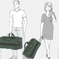 Handbagage Tassen | Reistassen Op Wielen^Travelite Basics reistas 55 cm dark green