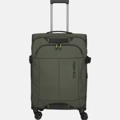 Reiskoffers^Travelite Briize koffer 67 cm M expandable khaki