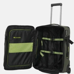 Handbagage Tassen | Reistassen Op Wielen^Travelite Briize reistas op wielen 55 cm khaki