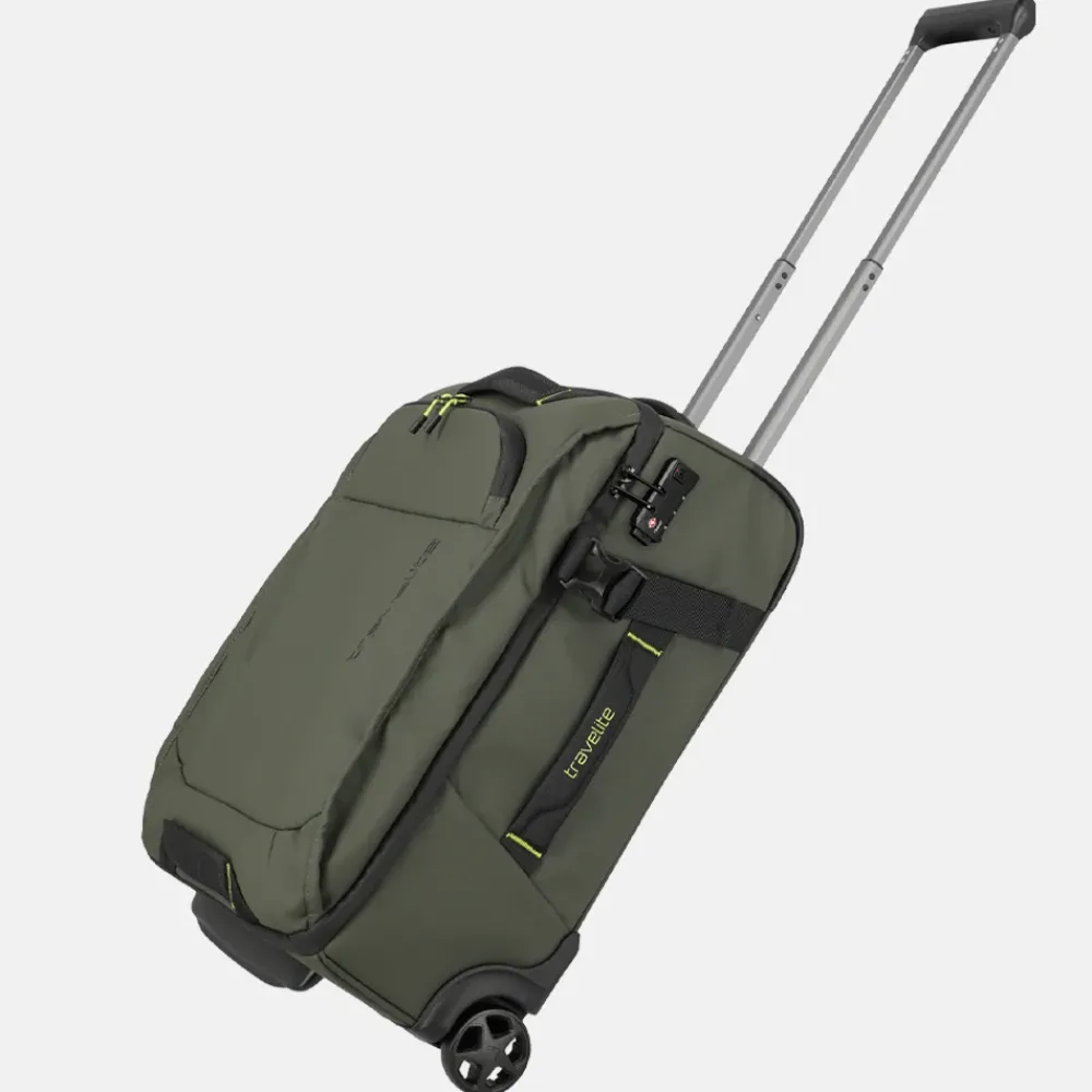 Handbagage Tassen | Reistassen Op Wielen^Travelite Briize reistas op wielen 55 cm khaki