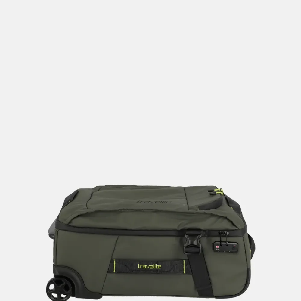 Handbagage Tassen | Reistassen Op Wielen^Travelite Briize reistas op wielen 55 cm khaki