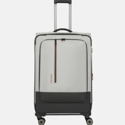 Reiskoffers^Travelite Crosslite 5.0 reiskoffer 77 cm beige