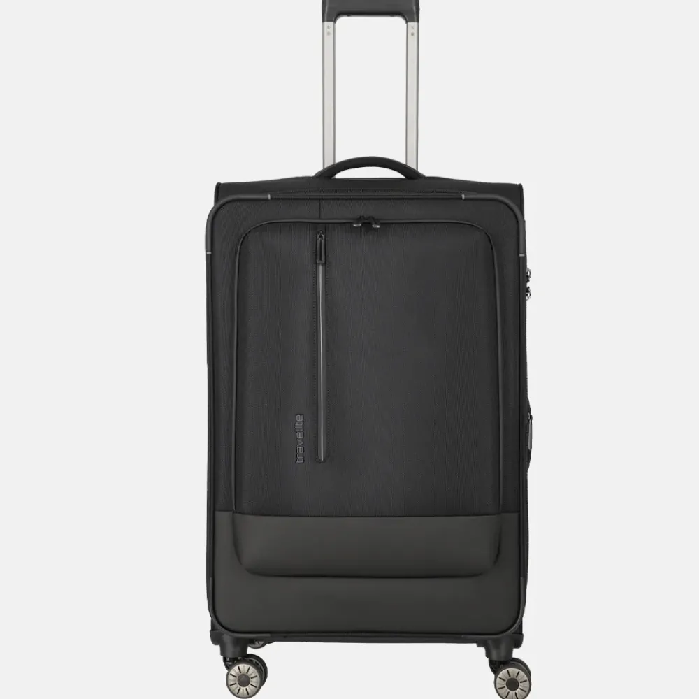 Reiskoffers^Travelite Crosslite 5.0 reiskoffer 77 cm black