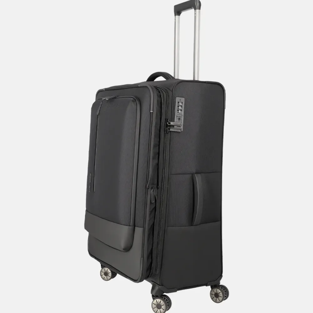 Reiskoffers^Travelite Crosslite 5.0 reiskoffer 77 cm black