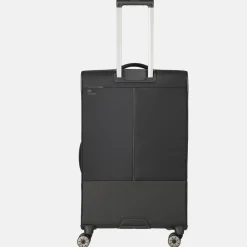 Reiskoffers^Travelite Crosslite 5.0 reiskoffer 77 cm black