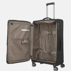 Reiskoffers^Travelite Crosslite 5.0 reiskoffer 77 cm black
