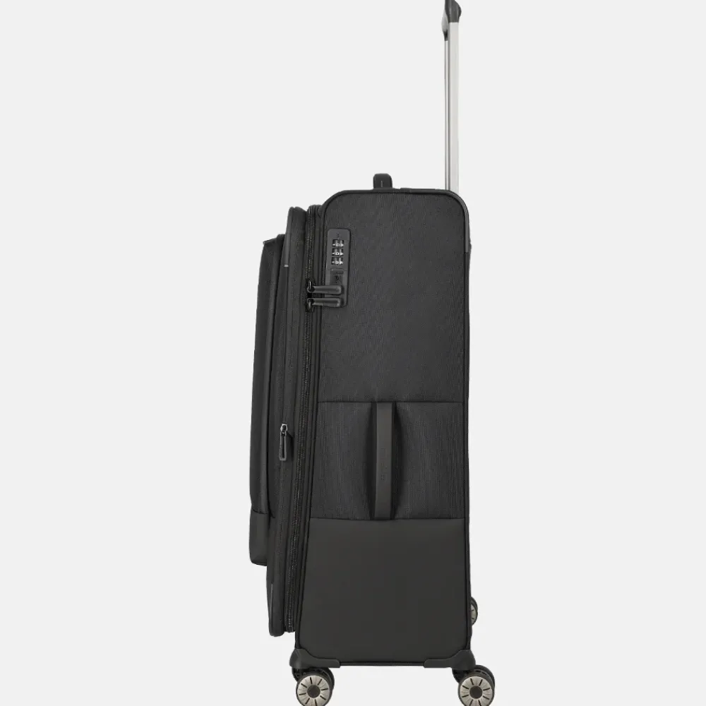 Reiskoffers^Travelite Crosslite 5.0 reiskoffer 77 cm black