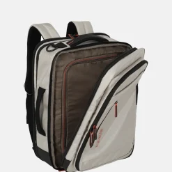 Handbagage Tassen | Underseaters^Travelite Crosslite 5.0 underseater rugzak 15 inch beige