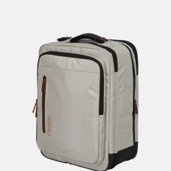 Handbagage Tassen | Underseaters^Travelite Crosslite 5.0 underseater rugzak 15 inch beige
