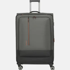Reiskoffers^Travelite Crosslite reiskoffer 81 cm XL expendable dark olive