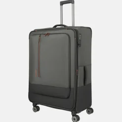 Reiskoffers^Travelite Crosslite reiskoffer 81 cm XL expendable dark olive