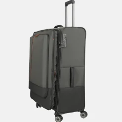 Reiskoffers^Travelite Crosslite reiskoffer 81 cm XL expendable dark olive