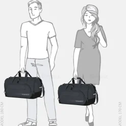 Handbagage Tassen | Weekendtassen^Travelite Duffle Kick Off reistas M dark anthracite