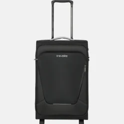 Handbagage Koffers^Travelite Jetpack handbagage koffer 55 cm black