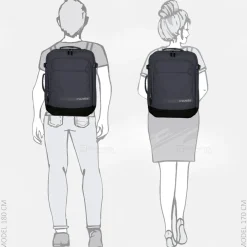 Vrijetijd Rugzakken^Travelite Kick Off Cabin Size backpack/weekender rugzak dark anthracite