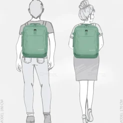 Vrijetijd Rugzakken^Travelite Kick Off Cabin Size backpack/weekender rugzak sage