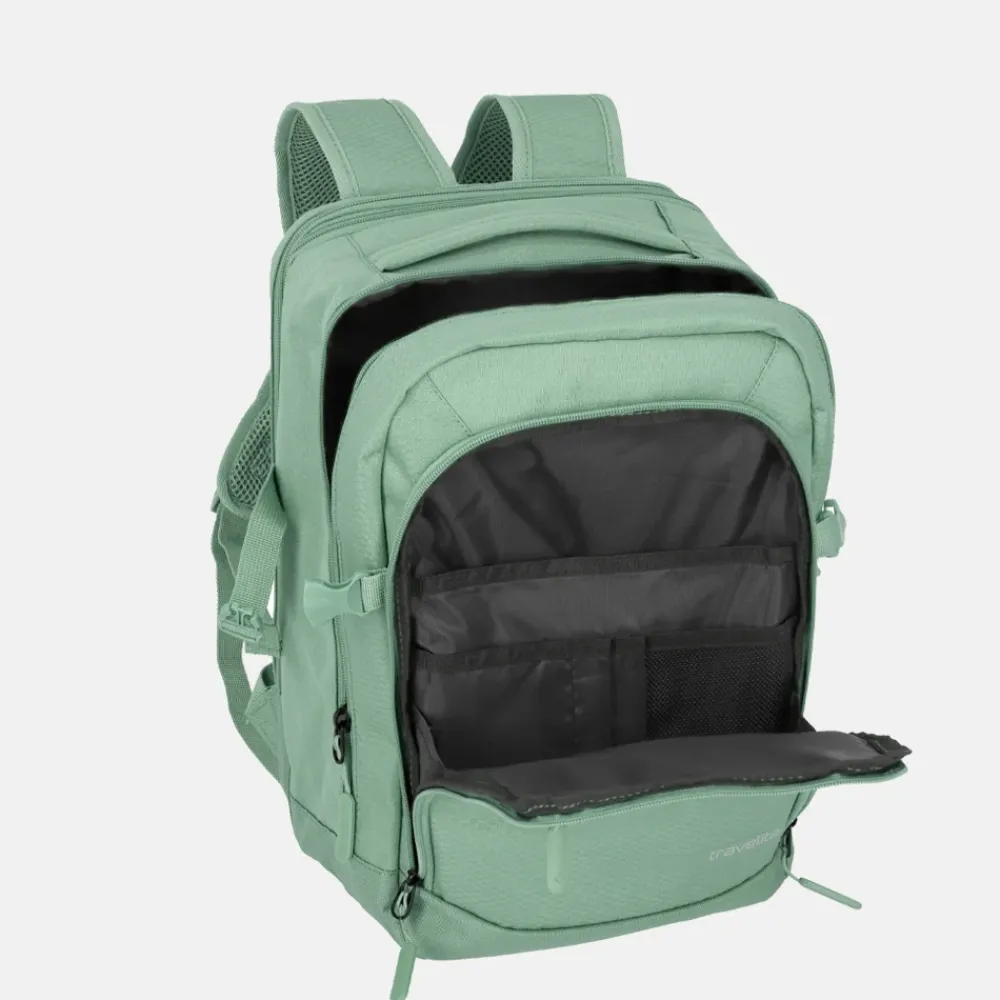 Handbagage Tassen | Underseaters^Travelite Kick Off Cabin rugzak 13 inch sage