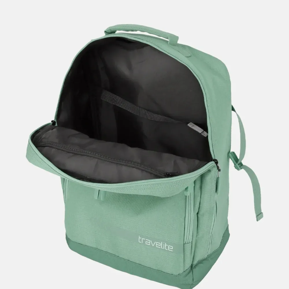 Vrijetijd Rugzakken^Travelite Kick Off Cabin Size backpack/weekender rugzak sage