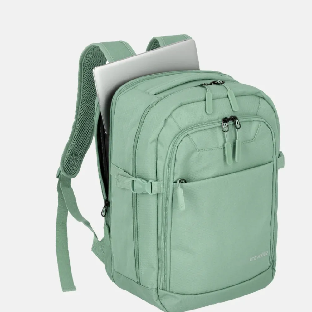 Handbagage Tassen | Underseaters^Travelite Kick Off Cabin rugzak 13 inch sage