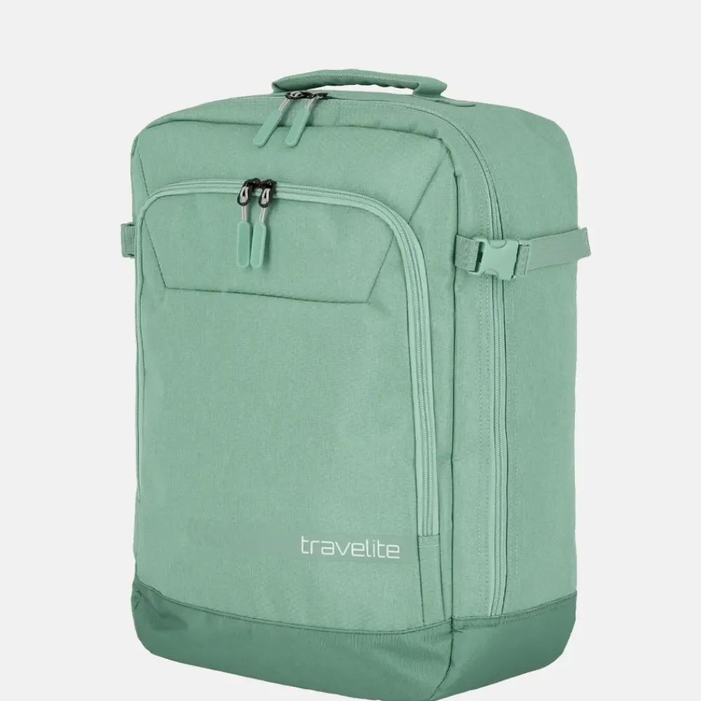 Vrijetijd Rugzakken^Travelite Kick Off Cabin Size backpack/weekender rugzak sage