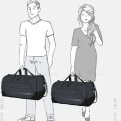 Reistassen Zonder Wielen^Travelite Kick Off Duffle reistas L dark anthracite