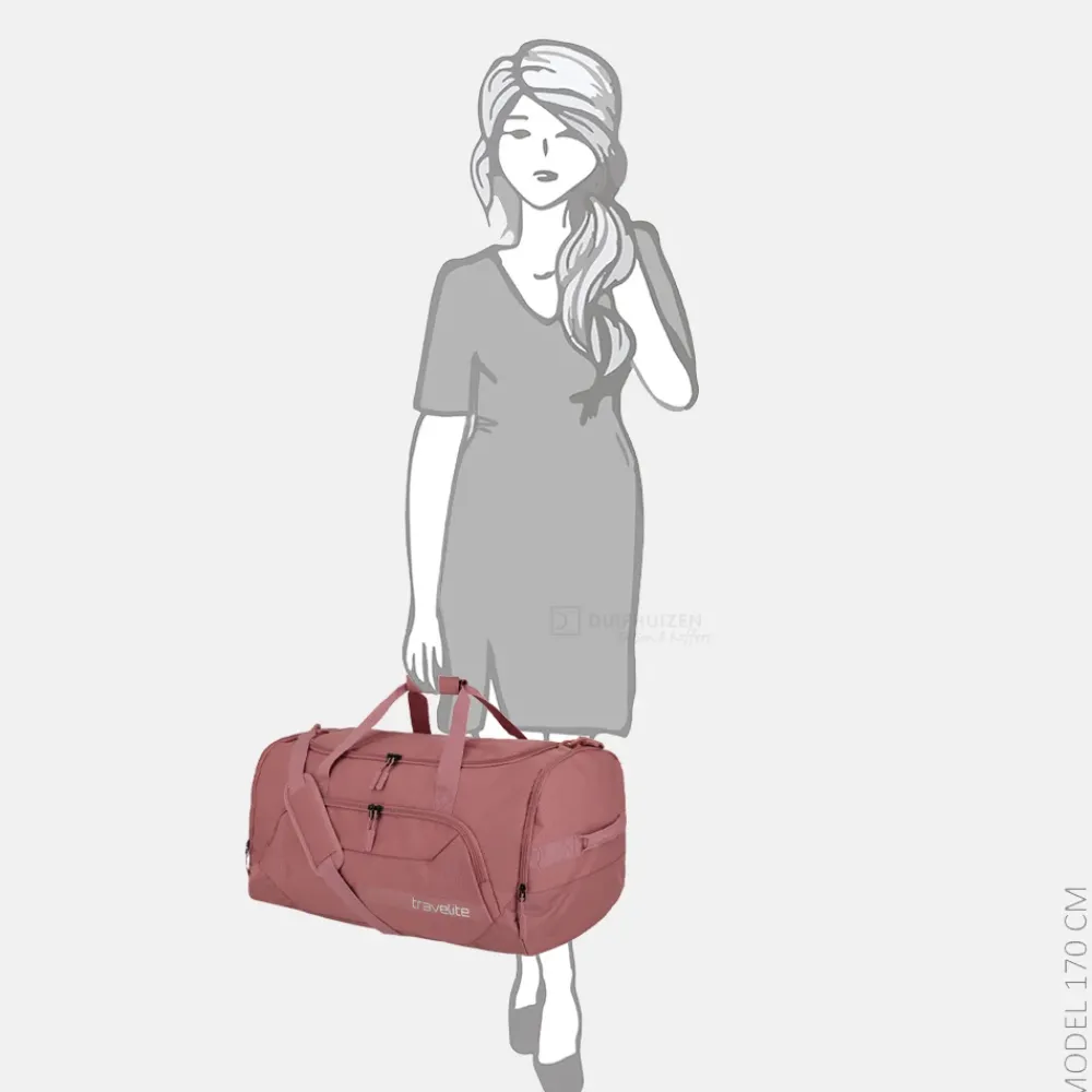 Reistassen Zonder Wielen^Travelite Kick Off Duffle reistas L rose
