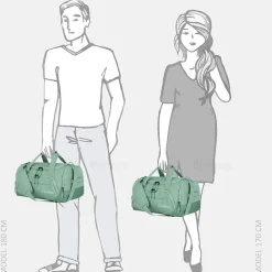 Handbagage Tassen | Weekendtassen^Travelite Kick Off Duffle weekendtas S sage