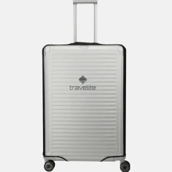Kofferhoezen^Travelite kofferhoes L transparent