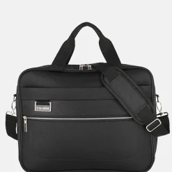 Schoudertassen^Travelite Miigo boardbag black