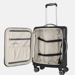 Handbagage Koffers^Travelite Miigo handbagage koffer 55 cm black